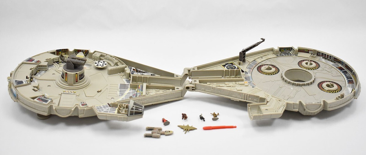 Star Wars Micro Machines Millennium Falcon Playset 1995 Galoob | eBay