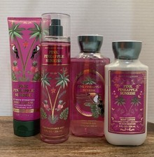 Bath and Body Works PINK PINEAPPLE SUNRISE Mist /Body Cream /Lotion /Shower Gel