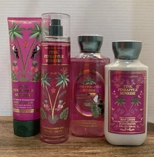 Bath and Body Works PINK PINEAPPLE SUNRISE Mist /Body Cream /Lotion /Shower Gel