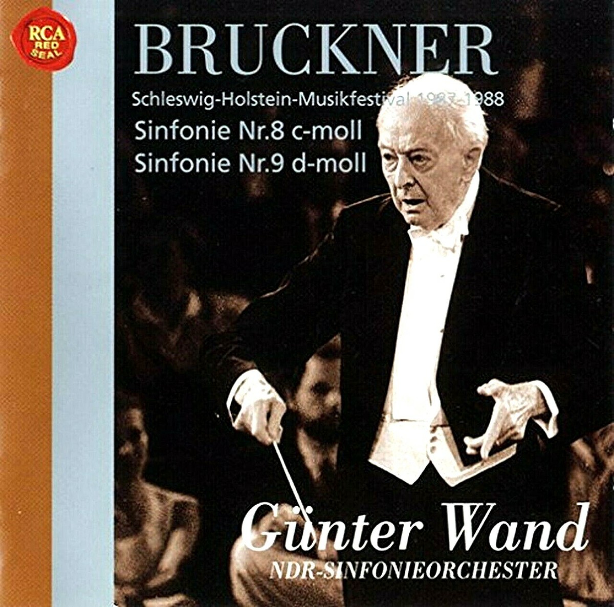 Günter Wand NDR-SO Live SEALED NEW 2 CD Bruckner Symphony No.8,9