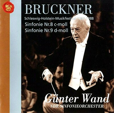 Günter Wand NDR-SO Live SEALED NEW 2 CD Bruckner Symphony No.8,9