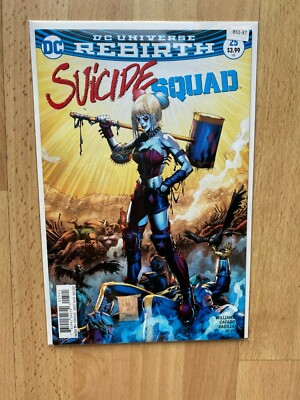 DC Universe Rebirth Suicide Squad 25 High Grade Variant DC Comic Book ...