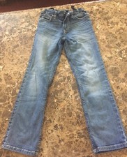 Cat  Jack Boys Pants 12 Navy Blue Jeans  Straight Recto 