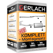 Auspuff für Subaru Impreza 1.6 1.8 4x4 1993-2000 Auspuffanlage *1914