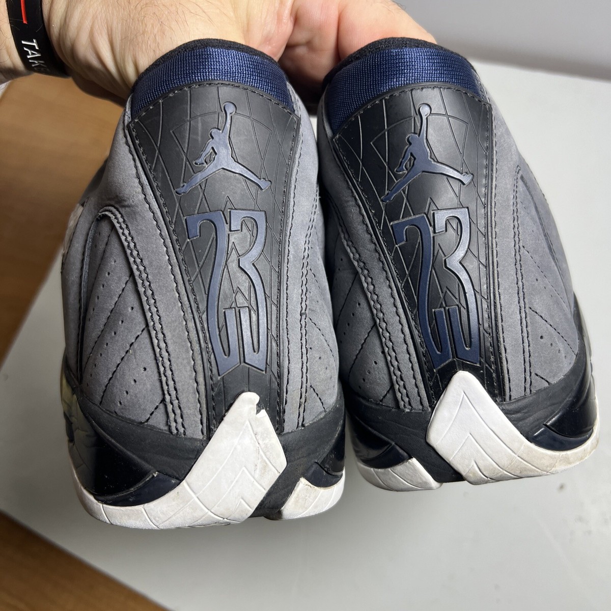 11、14 Size 10.5 - 2011 Jordan 14 Retro Graphite 311832-011 | eBay