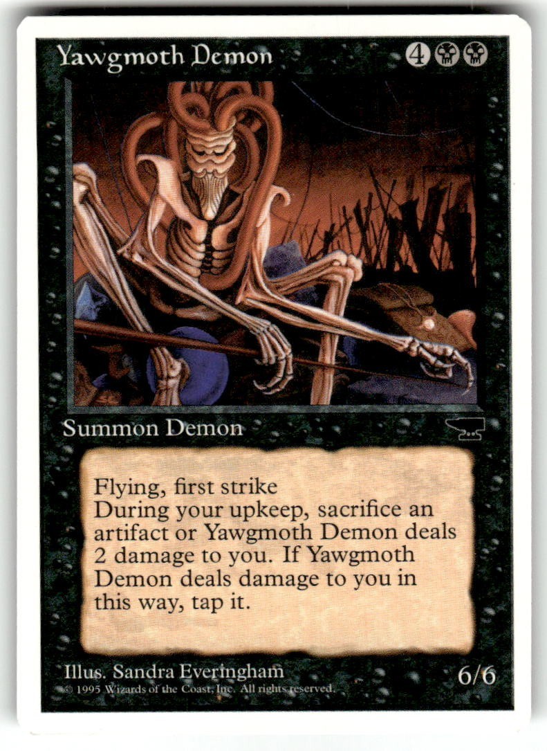 Yawgmoth Demon Chronicles Regular MTG