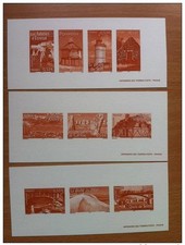 FRANCE 2005 - GRAVURES POSTE 3814 à 3823 PORTRAITS DE REGIONS LA FRANCE A VOIR