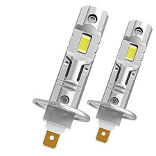 led bulbs for projector,1:1 Mini Size Plug and Play,Hi and Low Beam,Fanless H1