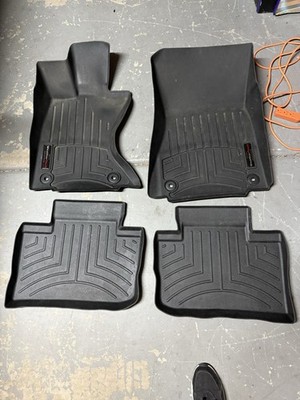 Weathertech Front And Rear Floor Mats Lexus 2014-2016 IS350 AWD models Only