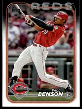 Will Benson 2024 Topps #386 Cincinnati Reds 26945 Baseball Card