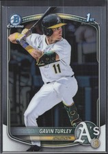 2025 Bowman Draft #BDC-28 Gavin Turley Chrome