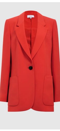 REISS MAIA CORAL BLAZER size 8 BNWT - Picture 4 of 4