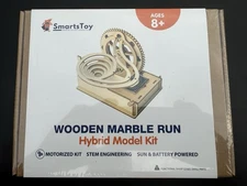 🔥DEAL🔥SmartsToy Wooden Marble Run Hybrid Model Kit