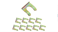 10pcs Brake Line Clips With 360 Clamping Force Concentration - Metal U Shaped B