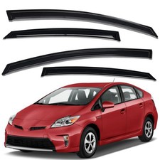 Lightronic Vent Window Visor 2010-2015 Toyota Prius Excludes Prius Vc Dark