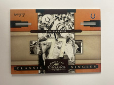 2008 Donruss Classics Classic Singles Jersey CS-18 Jim Parker /77 TC9842