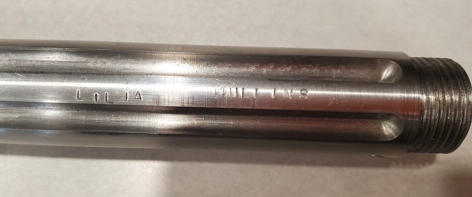 Heavy Stainless Lilja Rifle Barrel Fits Mauser 98 Action .22 CHeetah ...