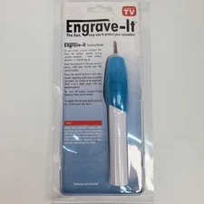 Engrave-It As Seen On TV Stencil Tool Pen Comes With Bonus Replacement Tip