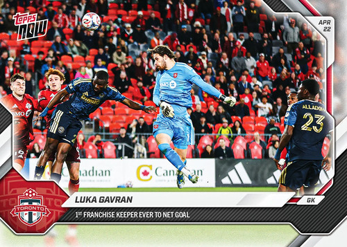 Luka Gavran - 2026 MLS Topps NOW® - Card 29 - PR: 236