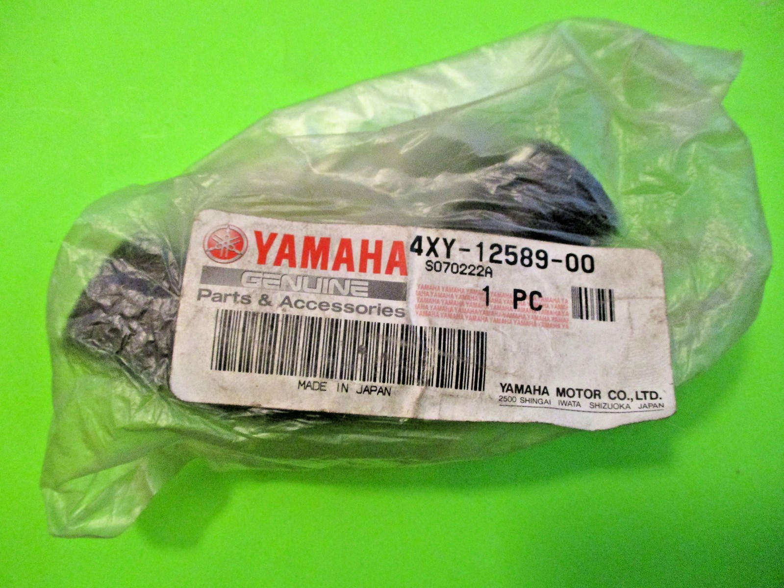 NOS VINTAGE YAMAHA MOTORCYCLE HOSE PART # 4XY-12589-00 I SEL