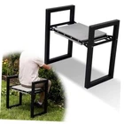 LLARGUEST Garden Kneeler and Seat - Heavy Duty Foldable Chair with Foldable Seat