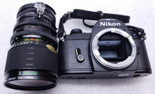 Nikon Em 35mm SLR Film Camera Body with Lens Untested  99