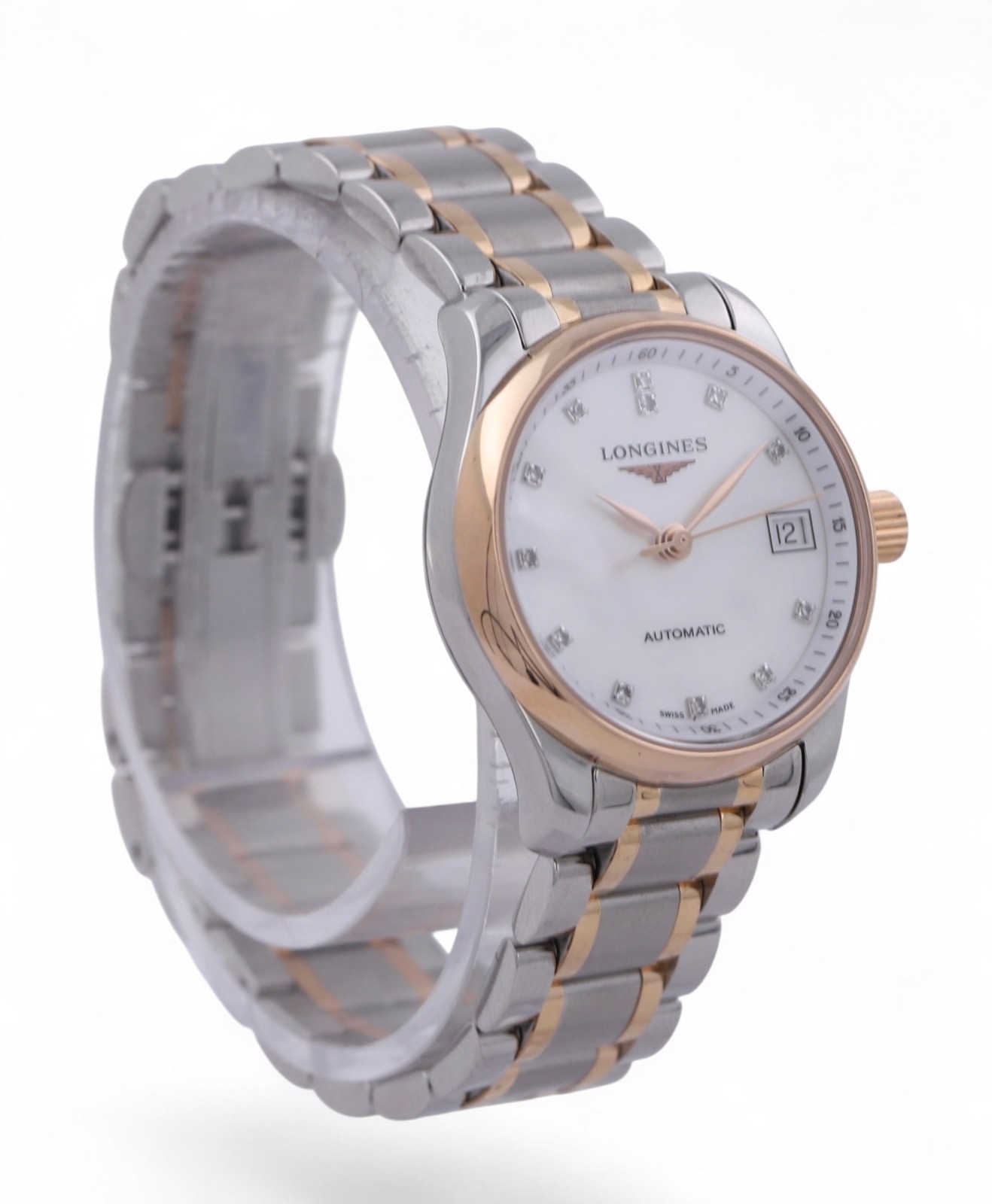 Ladies LONGINES Master Collection Automatic L2.128.5 Diamond Dial 25.5mm - £3050 image 5