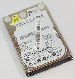 320GB Western Digital WD3200BEVT-00ZCT0 SATA 2,5" Festplatte Scorpio