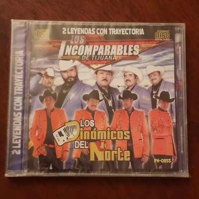 LOS INCOMPARABLES DE TIJUANA Y LOS DINAMICOS DEL NORTE - 2 LEYENDAS -  CD New