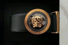 Versace Medusa Biggie Ledergürtel  100/4 cm 