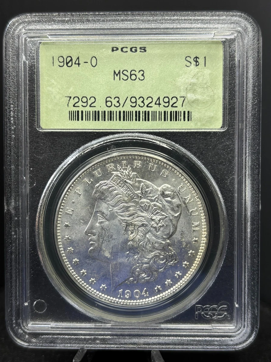 MS 63 Graded 1904 Year Morgan US Dollars (1878-1921) for sale | eBay