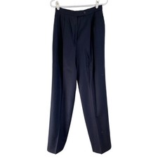 JH Collectibles vintage wool pants navy blue high waisted lined warm Size 12