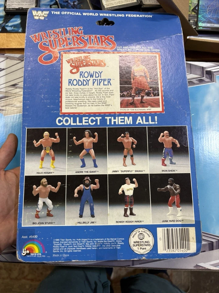 Figura de acción WWF WWE Roddy Piper 1985 Foto 2 de 4