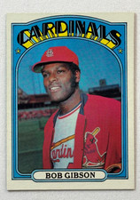 1972 Topps #130 Bob Gibson NM. St. Louis Cardinals