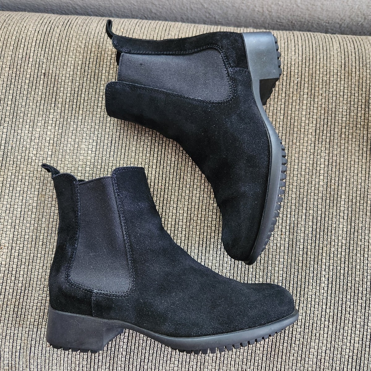 Bottes D'équitation La Canadienne Chelsea - Taille US 8 (M), Cuir Noir Imperméable, Neuves Sans Emballage