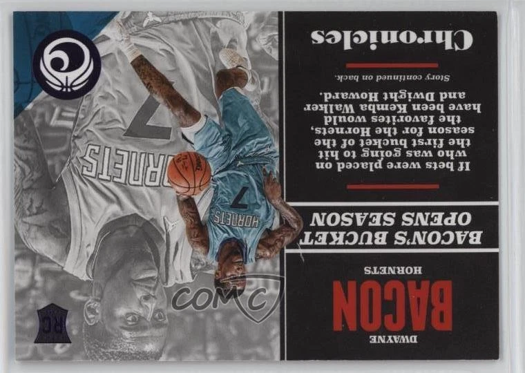 2017-18 Panini Chronicles Rookies Purple /149 Dwayne Bacon #133 Rookie RC - Image 2 of 2