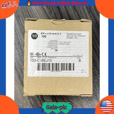 New Allen Bradley 100-C16EJ10 Series B IEC Contactor 16 AMP 24VDC US Free Tax