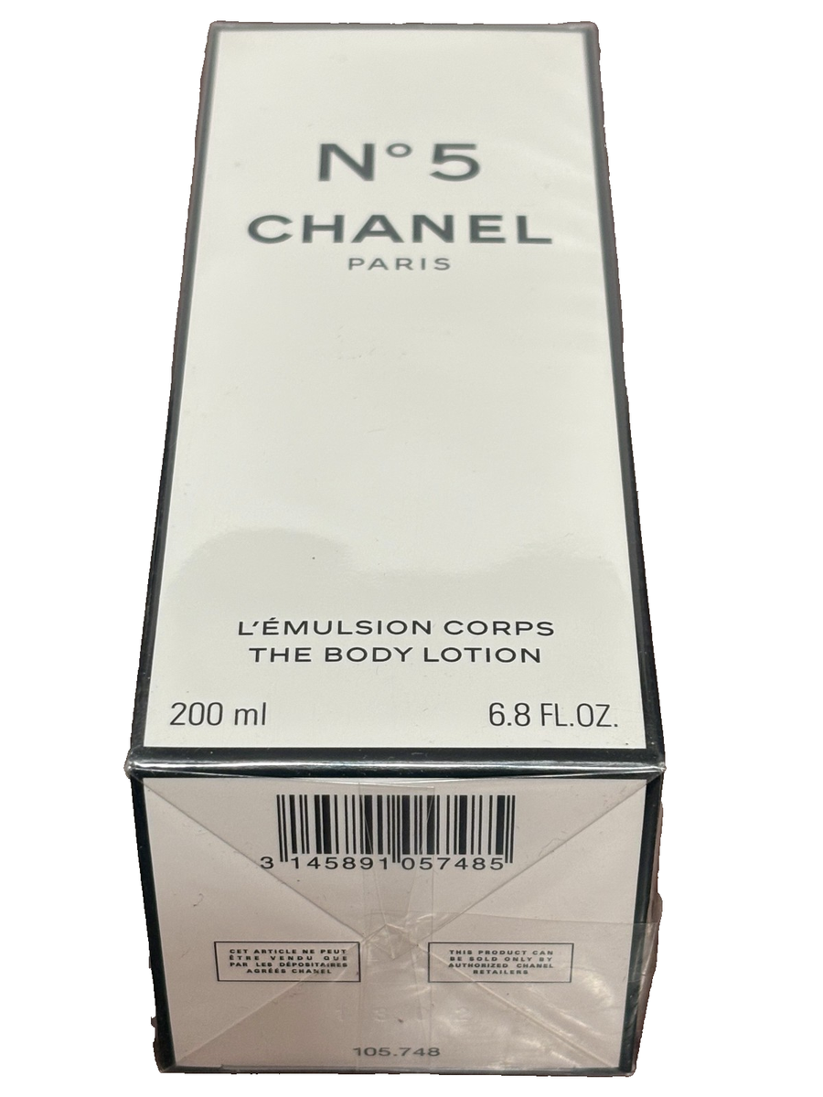 CHANEL N° 5 Women 6.8oz / 200ml The Body Lotion NEW PACKING IN