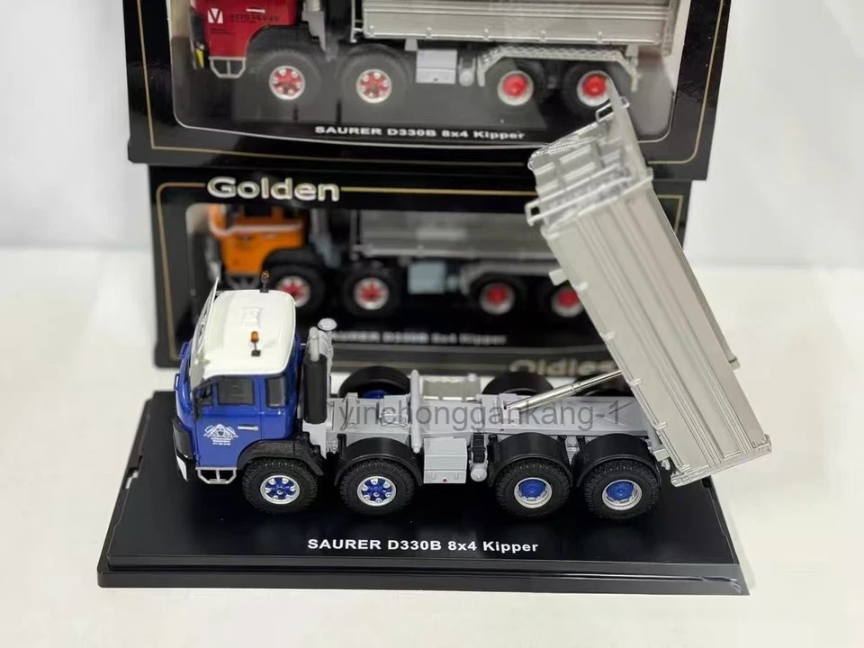 Golden Oldies 1/50 Saurer D330B 8✖️4 Kipper Resin Car Model - Image 3 of 4