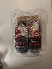 Dearfoams Memory Foam-Lil-Elf Christmas Slipper Size 4/5 NEW Factory Sealed