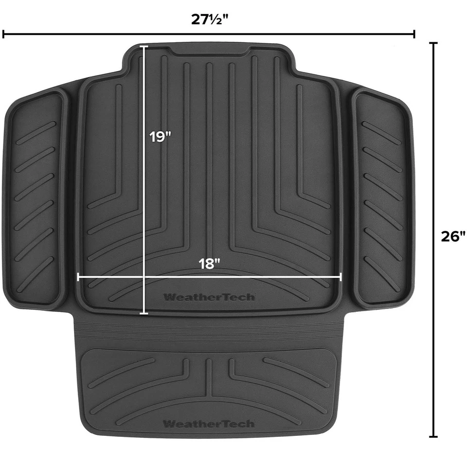 Protector de asiento de coche infantil WeatherTech - ¡4 colores! Foto 2 de 3
