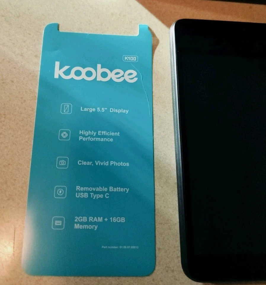 ✅ KOOBEE K100 16GB - Smart Cell Phone- Assurance Wireless-New Open Box - 5 Avail - Image 4 of 4