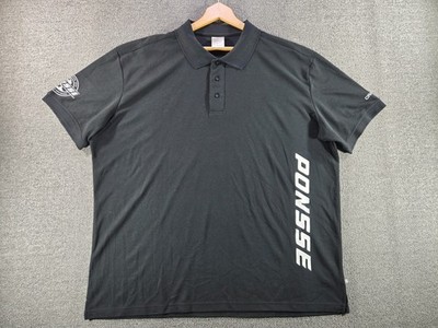 Ponsse Polo Shirt Men s 4XL Black Craft Logging Short Sleeve Pullover Quick Dry