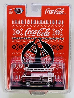 2025 M2 Machines 1960 VW Delivery Van Christmas Volkswagen Red