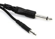 Hosa CMP-305 Interconnect Cable - 3.5mm TS Male to 1/4-inch TS Male - 5 foot