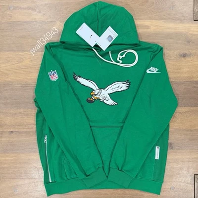 Nike AUTHENTIC Philadelphia Eagles Kelly Green Sideline Standard Issue Hoodie - Image 1 of 4
