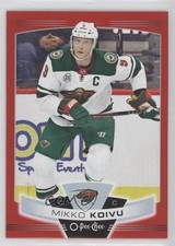 2019-20 O-Pee-Chee Wrapper Redemption Red Mikko Koivu #426 0c3
