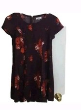 Silence + Noise Women's Size Xs Ladies Witchy T Shirt Dress Effy Grunge Flowy