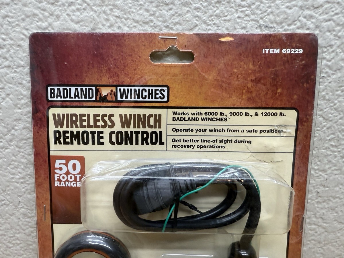 botanical☆ BADLAND Wireless Winch Remote Control | 41-50 ft | Steel