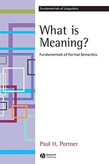 What is Meaning?: Fundamentals of Formal Semantics ... | Buch | Zustand sehr gut